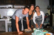 Cooking class at Atres villa